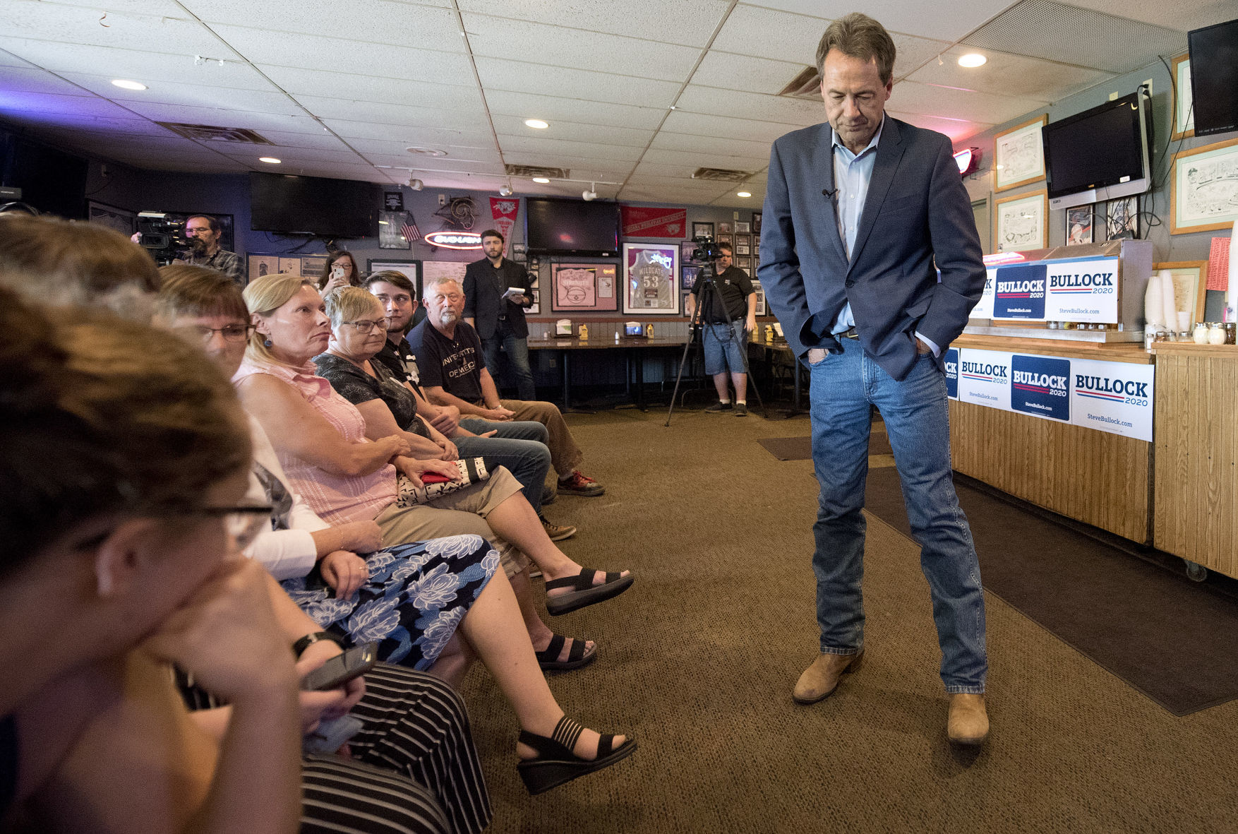 Steve Bullock Sioux City campaign